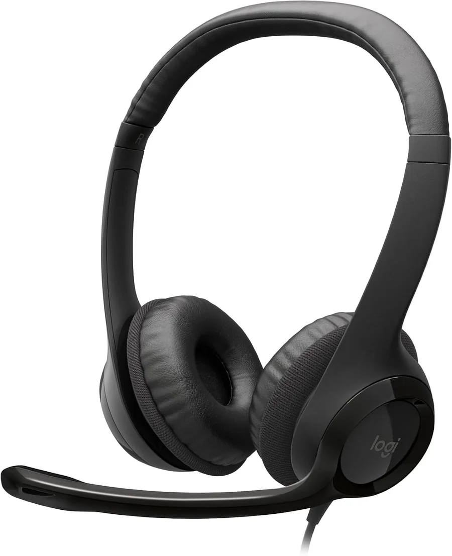Logitech H390 Auriculares Estéreo USB-A con Micrófono con Supresión de Ruido