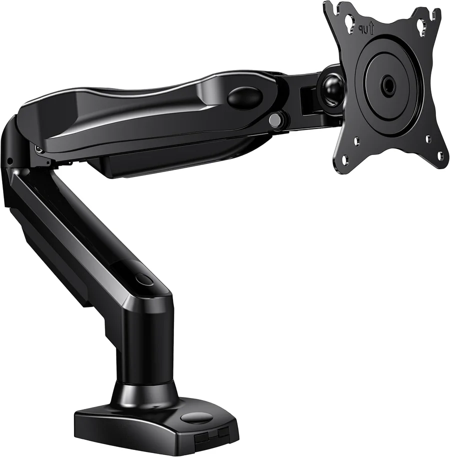 HUANUO Soporte Monitor Escritorio para Pantallas 13-32 Pulgadas, Brazo Monitor hasta 9 kg